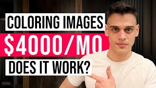 Make Money Coloring Images in 2025 | Get Paid Restoring Old Photos for Beginners