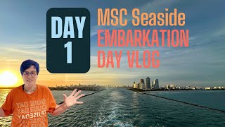 Smoothest Embarkation Ever! MSC Seaside Embarkation Day Vlog