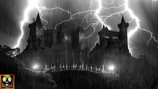 Loud Thunderstorm Noises with Rain, Extreme Thunder & Very Intense Lightning Strike Sound Atmosphere