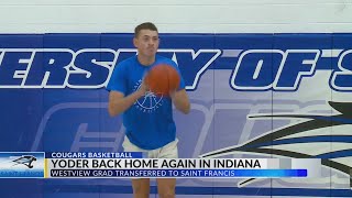 Westview HS grad Charlie Yoder back in Indiana to play at Saint Francis