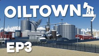 Building a FUEL REFINERY - Cities Skylines 2 OilTown #3