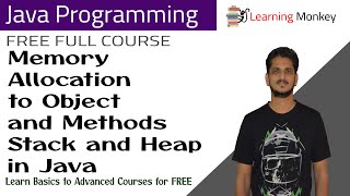 Memory Allocation to Object and Methods Stack and Heap in Java || Lesson 34 || Java Programming ||