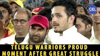 Telugu Warriors Proud Moment After Great Struggle