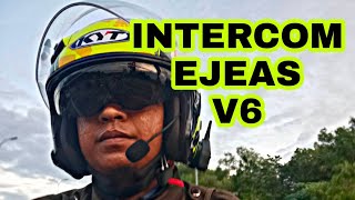 PASANG INTERCOM EJEAS V6 PADA HELMET KYT VENOM