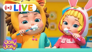 LIVE🔴This is the way, The Ice Cream Song + More | Jolly Jolly & Good Habits - Best Kids Songs!