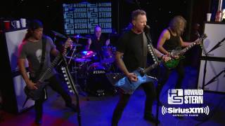 Metallica "Sad but True" Live on the Howard Stern Show