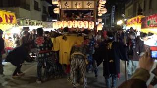 犬山祭り　どんでん　（老松　寺内町）　2017年　春　本楽夜