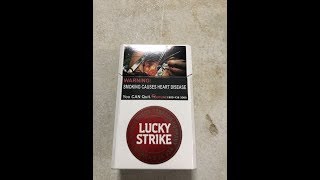 ChillCigReviews- Lucky Strike Red(SG)