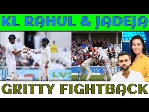 KL Rahul & Jadeja Gritty Fightback | Ind Vs ENG 1st Test Day 3 - YouTube