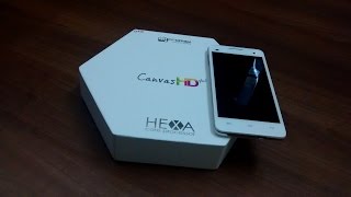 Micromax Canvas HD Plus A190 Unboxing and Hands On Review