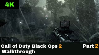 Call of Duty Black Ops 2 Walkthrough Part 2 - (Xbox Series X) HD 4K60FPS (No Commentary)