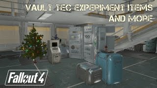 Fallout 4 Vault Tec Workshop DLC Experiment Items and More