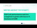 Webinar | POP CoE performance metrics: a beginner’s guide with Score-P, Scalasca & CUBE