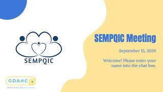 SEMPQIC Meeting - September 15, 2020