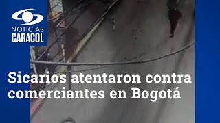 Sicarios atentaron contra comerciantes en el sur de Bogotá: hay un muerto y dos heridos