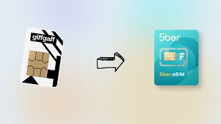 Giffgaff英国手机卡如何转成二维码eSim 安装到5ber上教程