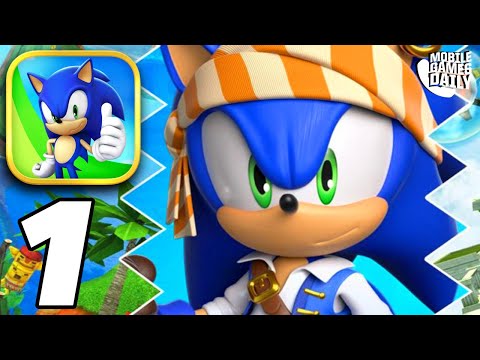 SONIC DASH – Juego de carrera sin fin original – Jugabilidad Parte 1 (Apple Arcade)