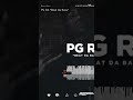 PG Ra “ Beat The Bass “