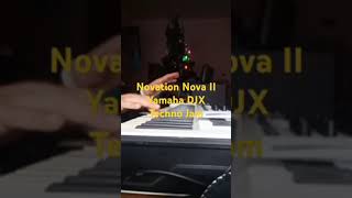 Novation Nova 2 Yamaha DJX techno