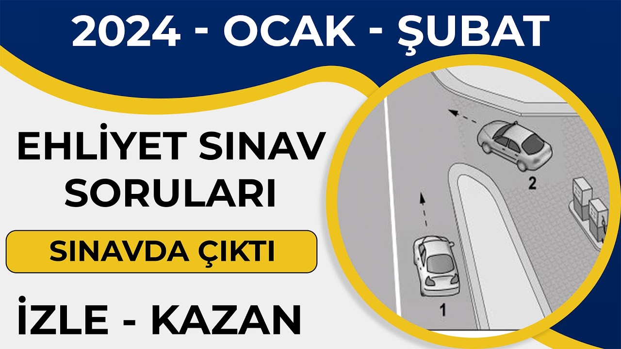 BAŞARILI OLMANIN SIRLARI / 2024 OCAK ŞUBAT Ehliyet Soruları / Ehliyet ...