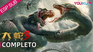 Película SUB español [Serpientes III] Lucha entre el dragón y la serpiente | Horror/Acción| YOUKU