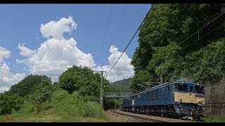 中央西線  木曽路の夏  雷雨⚡  EF64 / 383系「特急しなの」録ってきました！ 2023年７月 【4K60P】