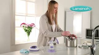 How to Clean the Lansinoh Double Electric Breast Pump