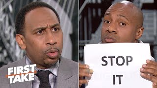 Stephen A.'s concern about the Rockets' loss to the Knicks is shut down by Jay Williams | First Take