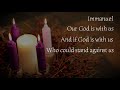 immanuel ~ michael card ~ lyric video