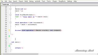 088 Overloading Short Hand Operators Operator Function as Friend Function C++ Video Tutorial