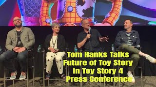 Tom Hanks Talks Final Moments as Woody in Toy Story 4 Interview