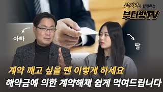 계약 깨고 싶을 땐 이렇게 하세요 해약금에 의한 계약해제 쉽게 먹여드립니다 +김인만