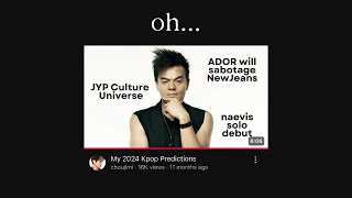 Reviewing my 2024 kpop predictions