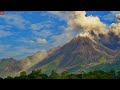 dec 24 2024 large pyroclastic flow at santa maria volcano santiaguito guatemala