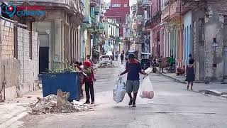 Calles vacías y edificios abandonados. Realidad de la Isla