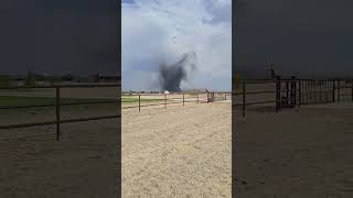 'SOOT-NADO' 🌪️: An Odd Scene Unfolded In Amarillo, Texas, Amid Windy Conditions On Friday