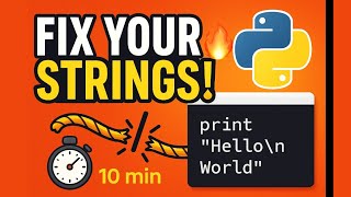 Escape Characters in Python Explained! Python Tutorial for Beginners