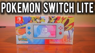 Unboxing the Nintendo Switch Lite Pokemon Zacian and Zamazenta Edition ! | MVG