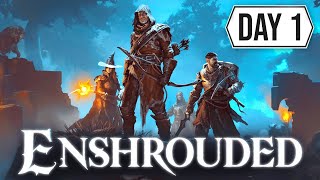 Enshrouded Gameplay – RPG Survival Game – Part 1 Walkthrough Guide Review!