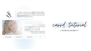pretty & interactive carrd tutorial — © owner