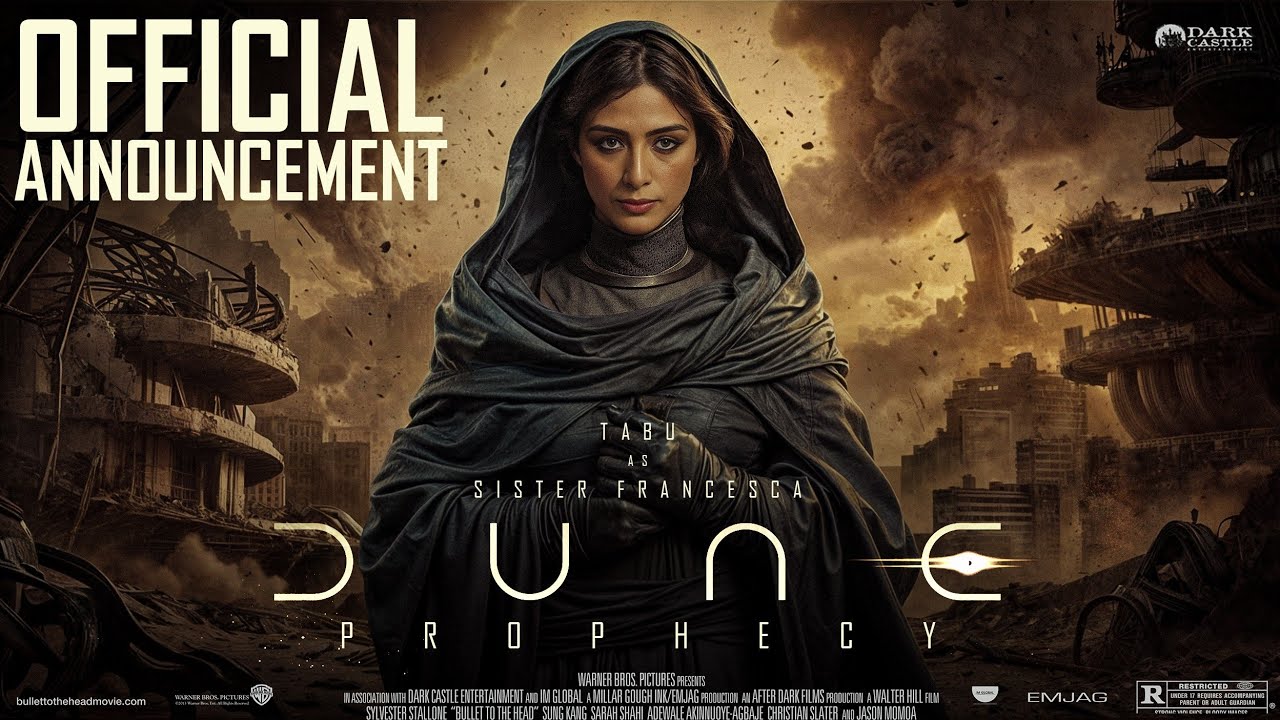 ‘Dune: Prophecy 'OFFICIAL ANNOUNCEMENT: Tabu Joins British Stars Emily ...