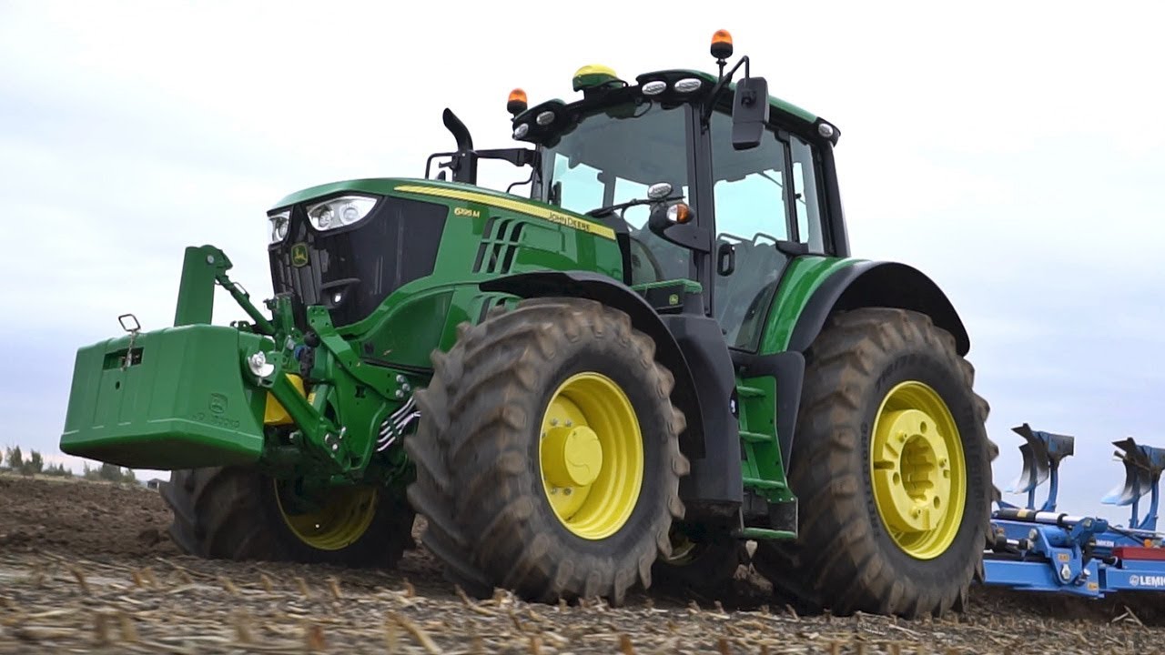 John Deere - Nouveau 6195M - YouTube