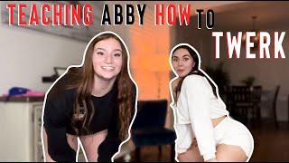TEACHING ABBY BERNER HOW TO TWERK @AbbyBerner