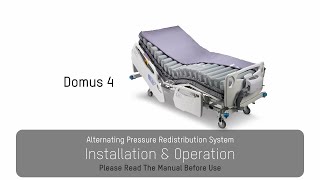 APEX | Domus 4 Installation \u0026 Operation French | Pressure Injury Prevention