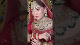 beautiful Pakistani bride nikah look | cute bride whatsapp status #shorts #nikah #whatsappstatus
