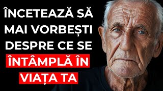 OPREȘTE-TE ACUM! NU VORBI NICIODATĂ DESPRE VIAȚA TA