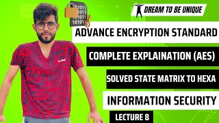 How to solve AES example? | AES Encryption Example | AES solved Example | AES Example solution