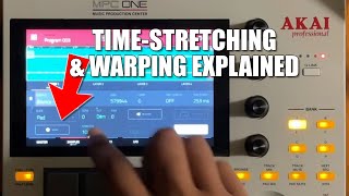 AKAI MPC - Time Stretching & Warp Sampling Quickly Explained (Live ii, X, ONE)