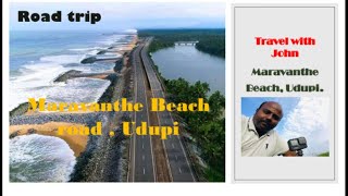 Maravanthe Beach road, Udupi