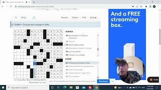 Washington Post Crossword: Monday - May 23, 2022